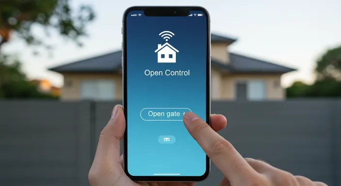 automatic gate smartphone control Leeds