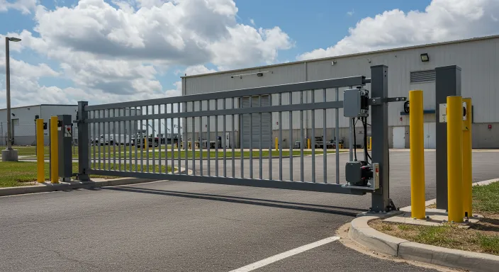 commercial sliding electric gate Leeds